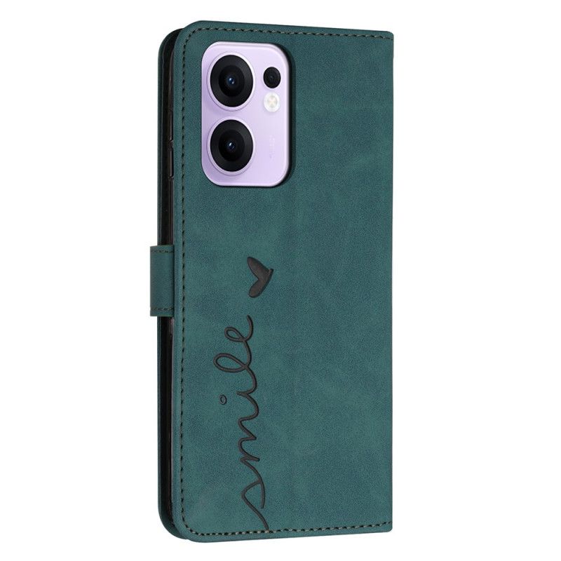 Flip Cover Oppo Reno 13f 4g / 5g / 13 Fs 5g Smil