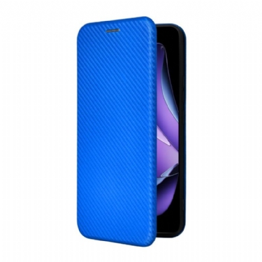 Flip Cover Til Oppo Reno 13f 4g / 5g / 13 Fs 5g Kulfiber