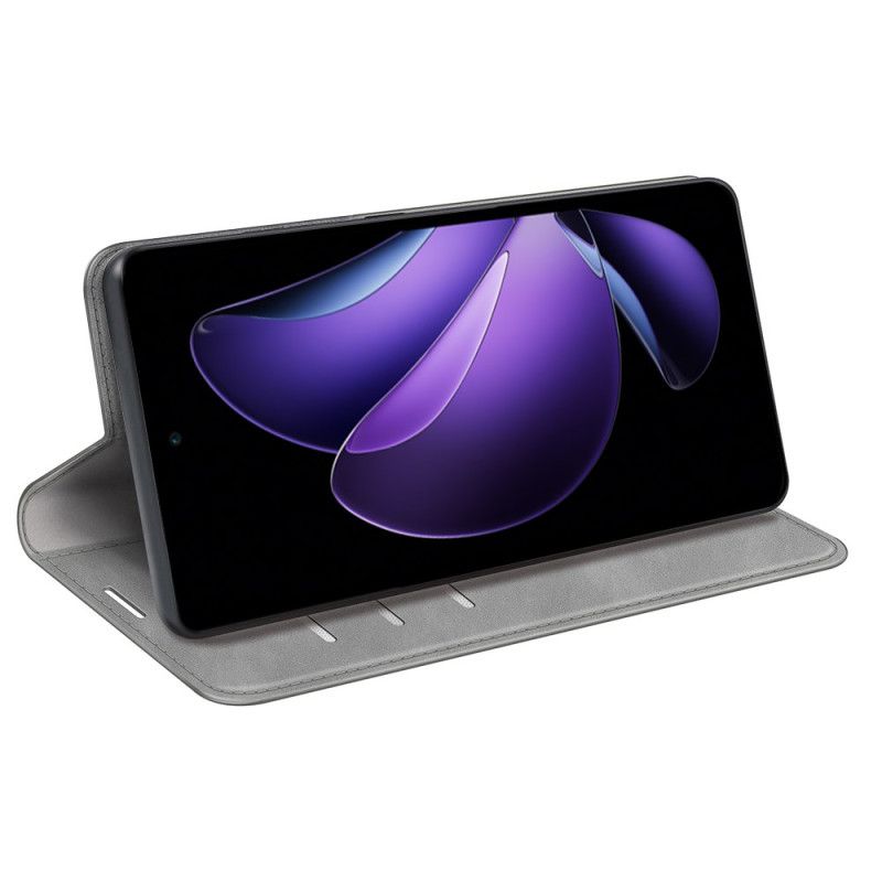 Flip Cover Til Oppo Reno 13f 4g / 5g / 13 Fs 5g Læderstil