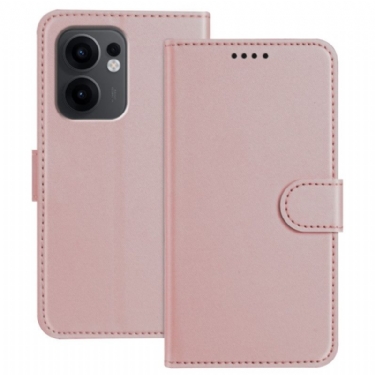 Flip Cover Til Oppo Reno 13f 4g / 5g / 13 Fs 5g Monokrom