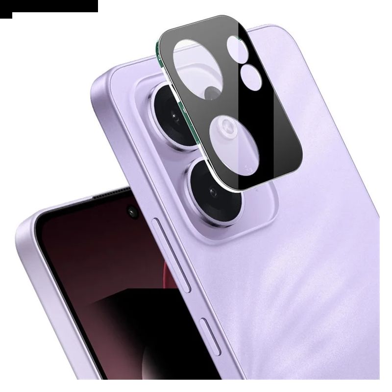 Hærdet Glaslinsebeskytter Til Oppo Reno 13f 4g / 5g / Fs 5g (sort Version) Imak