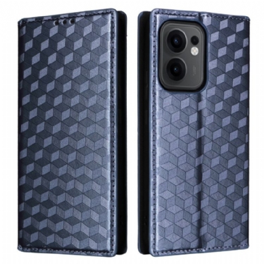 Læder Cover Oppo Reno 13f 4g / 5g / 13 Fs 5g Telefon Etui 3d-diamanter