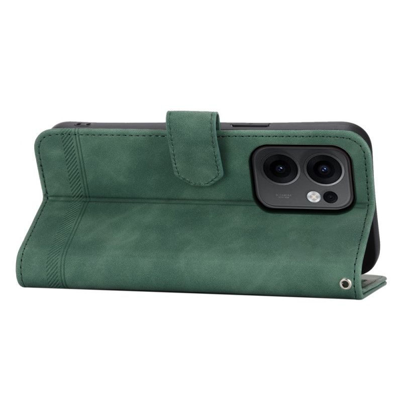 Læder Cover Oppo Reno 13f 4g / 5g / 13 Fs 5g Telefon Etui Dierfeng