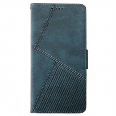 Læder Cover Oppo Reno 13f 4g / 5g / 13 Fs 5g Telefon Etui Idewei Striber