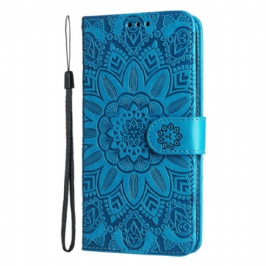 Læder Cover Oppo Reno 13f 4g / 5g / 13 Fs 5g Telefon Etui Mandala