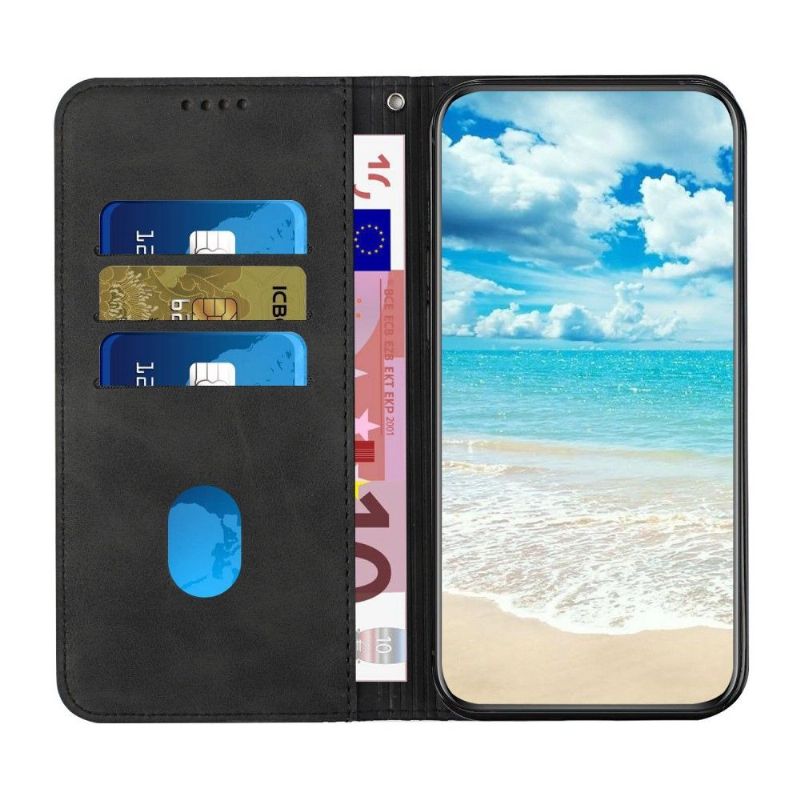 Flip Cover OnePlus Nord CE 2 Lite 5G Imiteret Læder Geometri Design