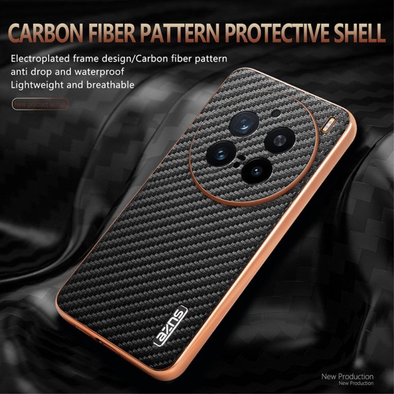 Cover Vivo X200 Pro Carbon Fiber Lynlås Pung