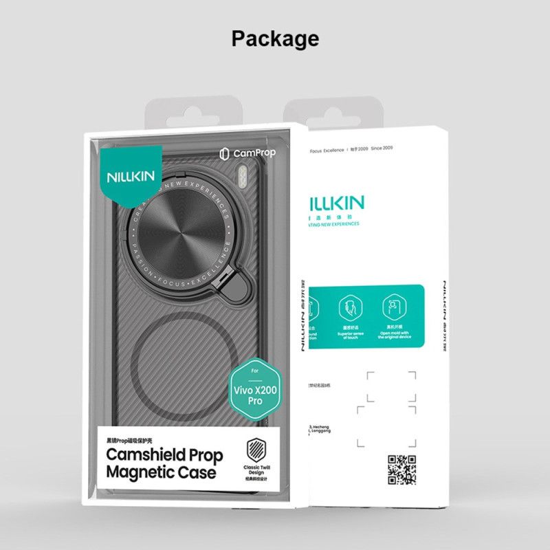 Cover Vivo X200 Pro Magsafe Camshield-prop Magnetisk Nillkin