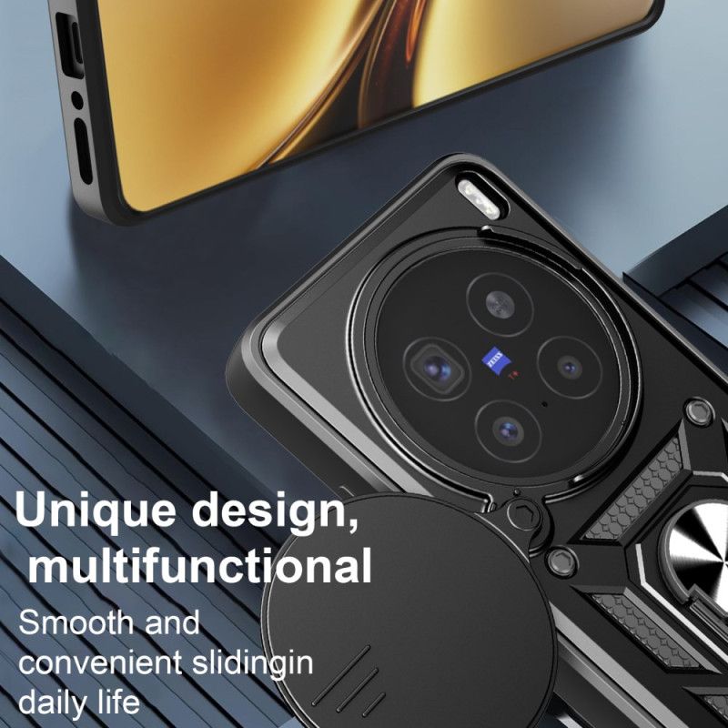 Cover Vivo X200 Pro Skydeligt Kameradæksel Og Integreret Stativ