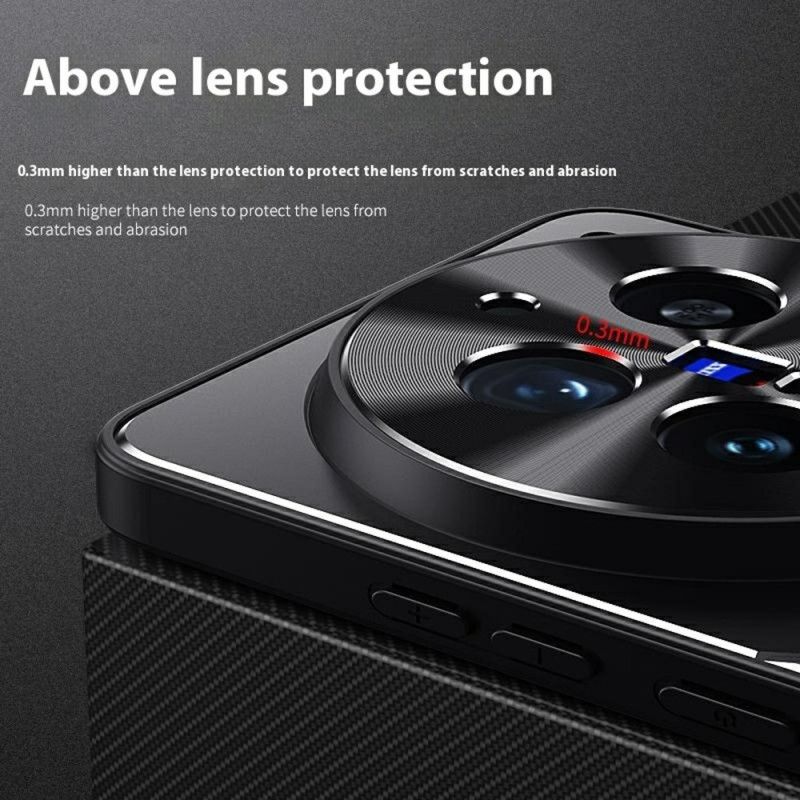 Cover Vivo X200 Pro Telefon Etui Metaleffekt