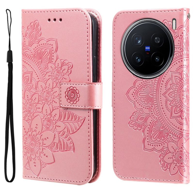 Flip Cover Til Vivo X200 Pro Mandala-print