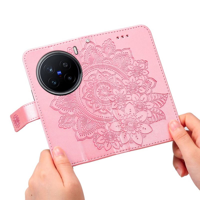 Flip Cover Til Vivo X200 Pro Mandala-print