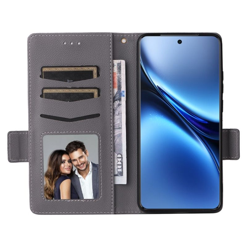 Flip Cover Til Vivo X200 Pro Rem I Kunstlæder