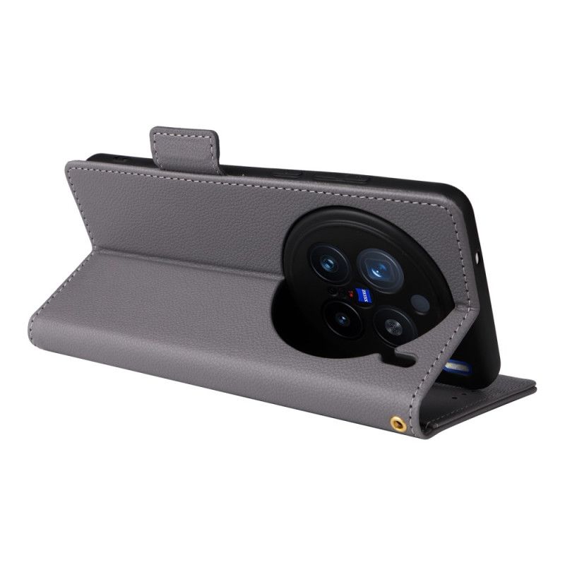 Flip Cover Til Vivo X200 Pro Rem I Kunstlæder