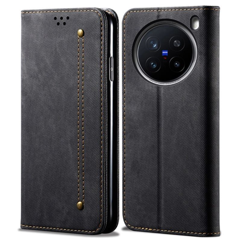 Flip Cover Vivo X200 Pro Denimtekstur