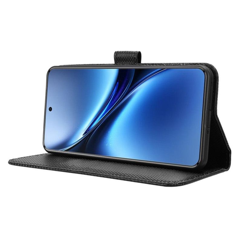 Flip Cover Vivo X200 Pro Diamanttekstur