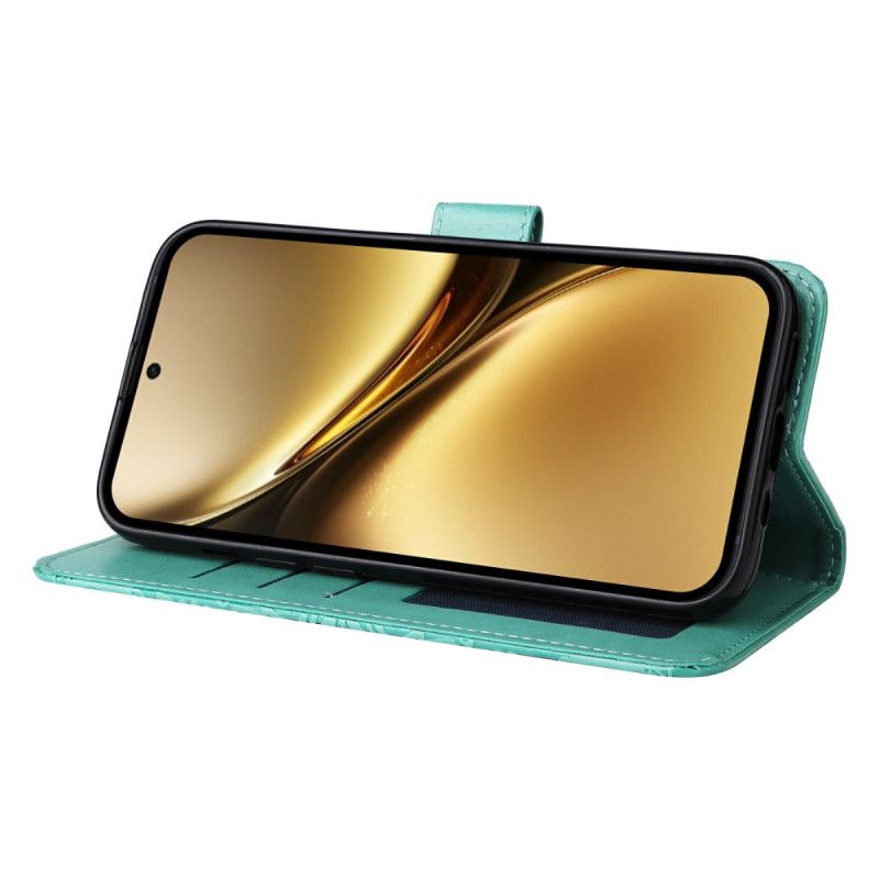 Flip Cover Vivo X200 Pro Solsikkemønster