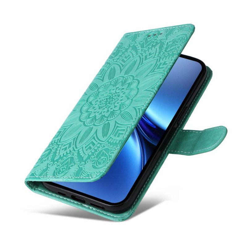 Flip Cover Vivo X200 Pro Solsikkemønster