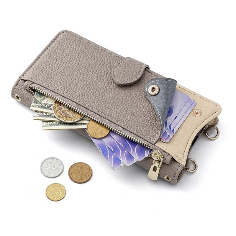 Flip Cover Vivo X200 Pro Spejl Og Skulderrem