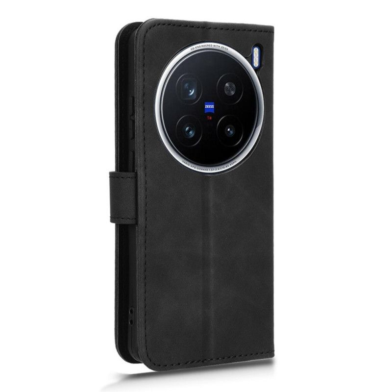 Læder Cover Vivo X200 Pro Ruskindseffekt