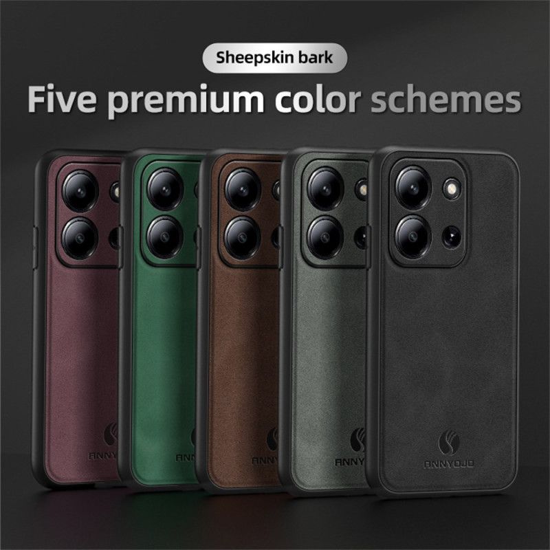 Cover Til Poco C85 Lædereffekt