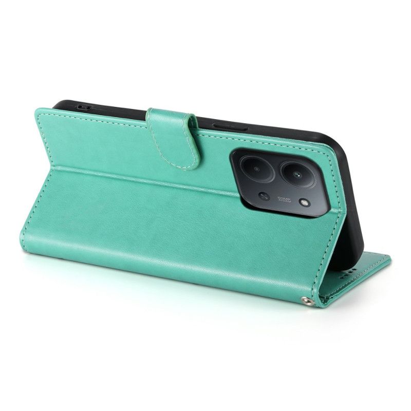 Flip Cover Poco C85 Blomsterprint