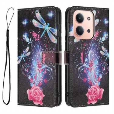 Flip Cover Poco C85 Guldsmede