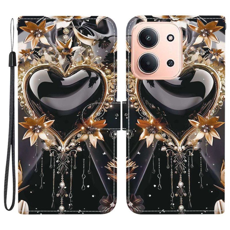 Flip Cover Poco C85 To Hjerter