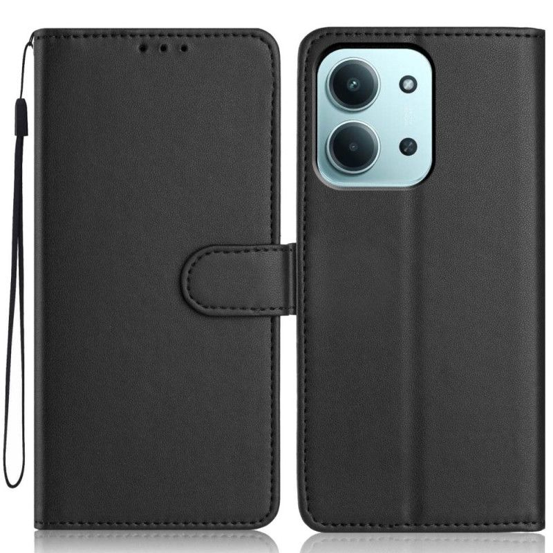 Flip Cover Til Poco C85 Blød Lædereffekt