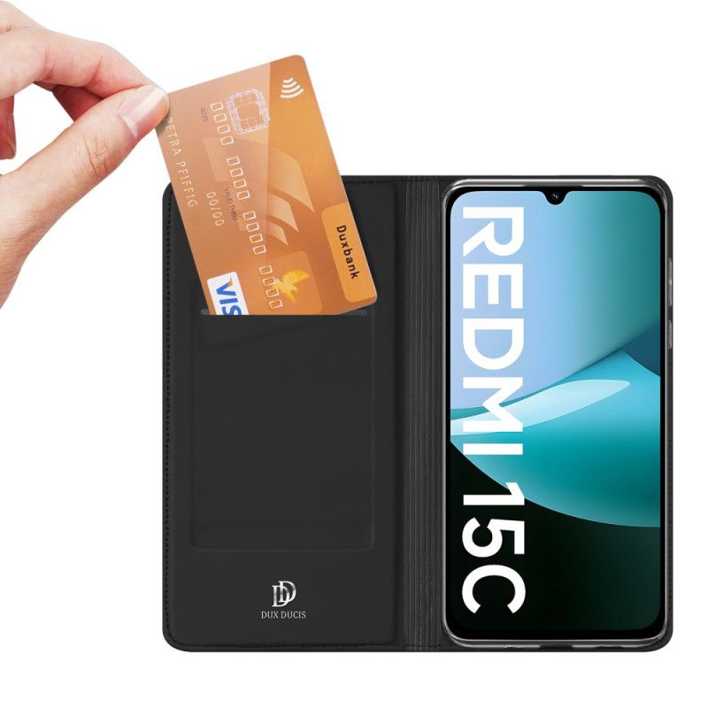 Flip Cover Til Poco C85 Duc Pro Series Skin Ducis