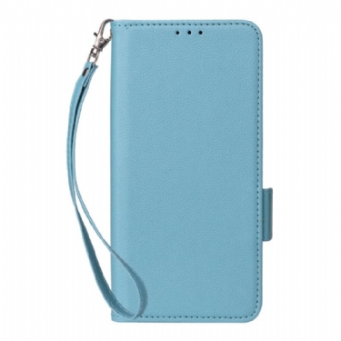 Flip Cover Til Poco C85 Kunstlæder Med Rem