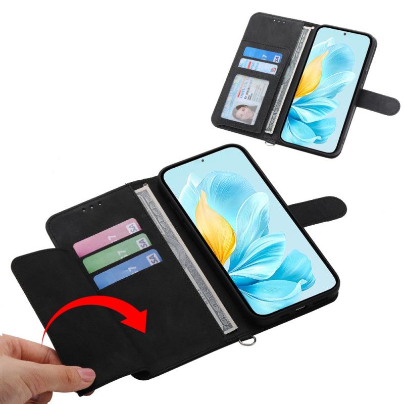 Flip Cover Til Poco C85 Ruskindsblondereffekt