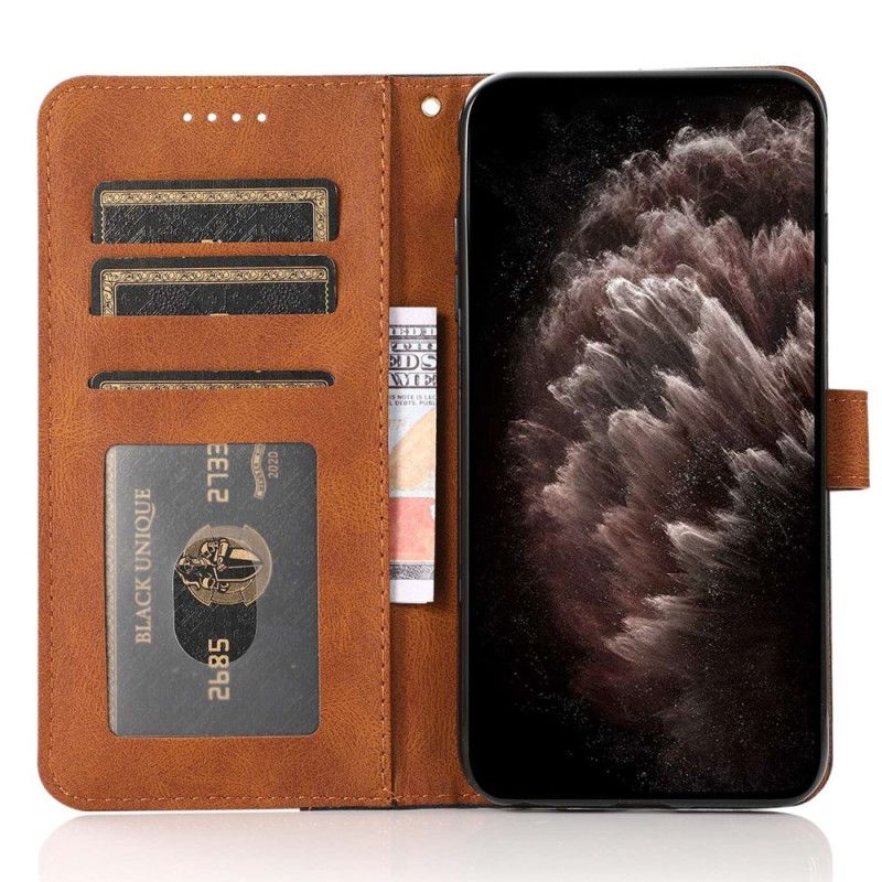 Flip Cover Til Poco C85 Tofarvet