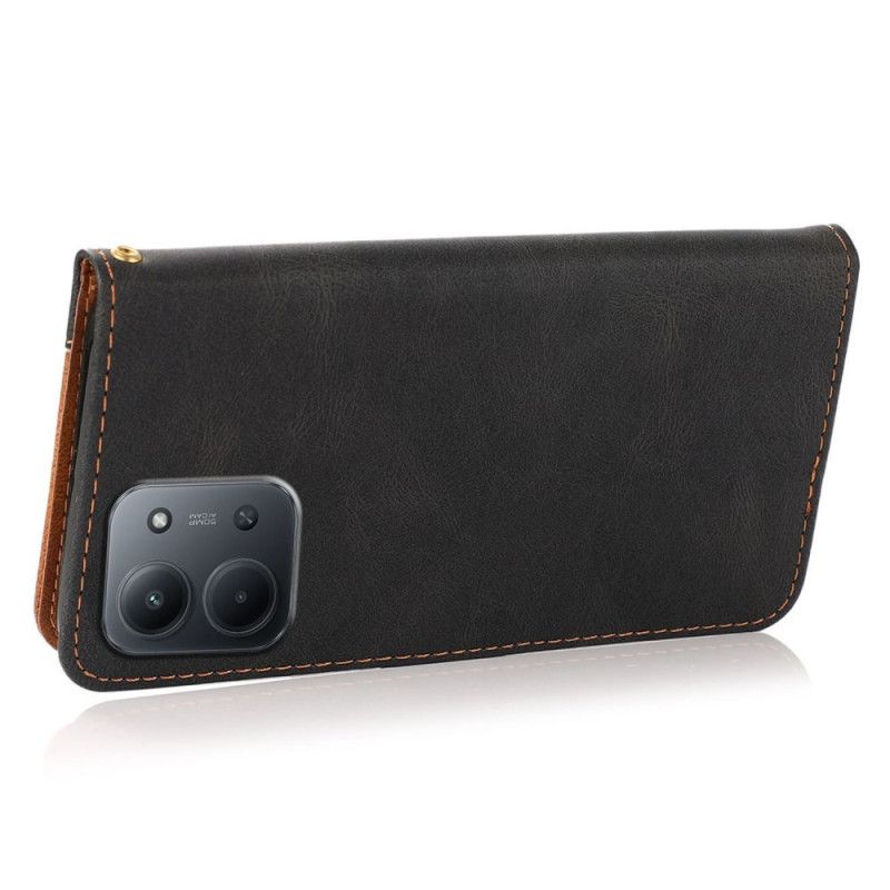 Flip Cover Til Poco C85 Tofarvet