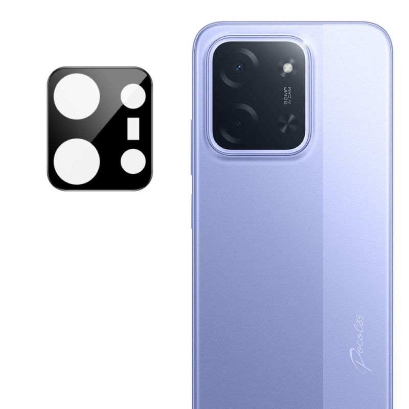Hærdet Glas Linsebeskytter Til Xiaomi Poco C85 (sort Version)