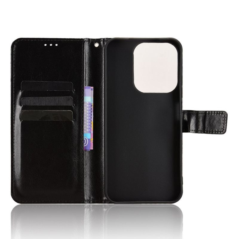 Læder Cover Poco C85 Prangende Kunstlæder