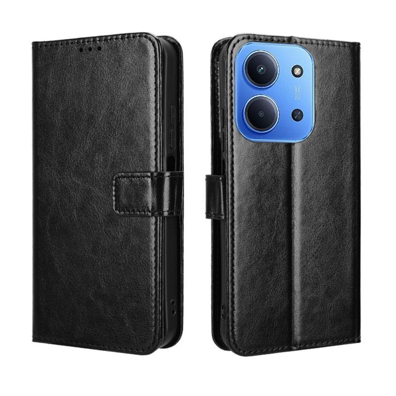 Læder Cover Poco C85 Prangende Kunstlæder