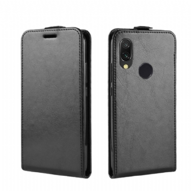 Etui Xiaomi Redmi 7 Flip Cover Lodret Kunstlæder
