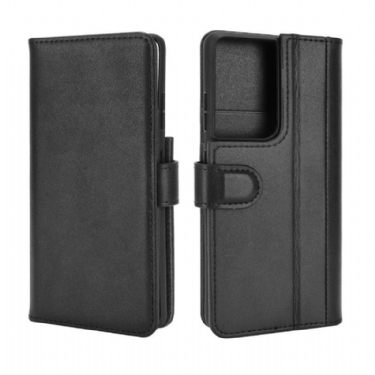 Flip Cover Samsung Galaxy S21 Ultra 5G Premium Læder