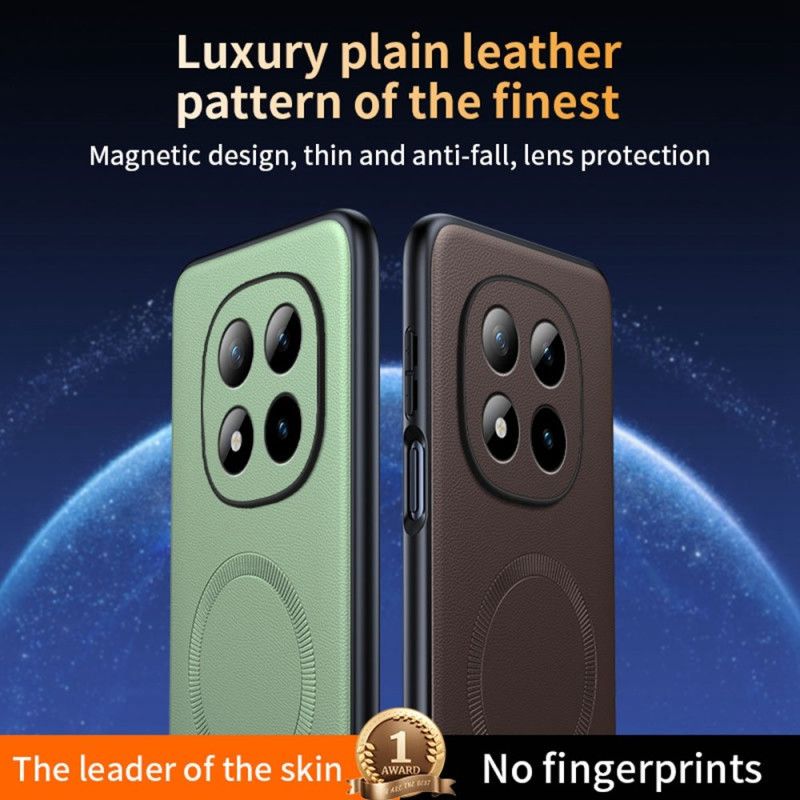 Cover Xiaomi Redmi Note 15 Pro 5g Magnetisk Premium Læderfinish