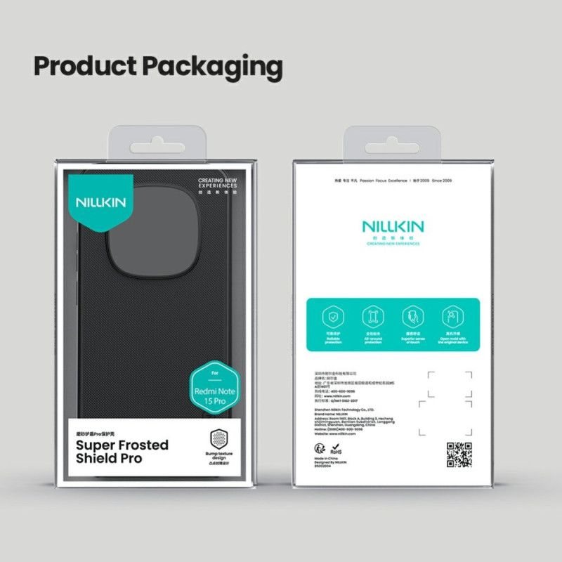 Cover Xiaomi Redmi Note 15 Pro 5g Nillkin Frosted Shield