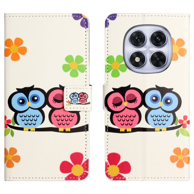 Flip Cover Til Xiaomi Redmi Note 15 Pro 5g Par Ugler