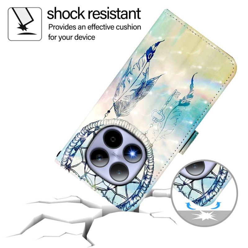 Flip Cover Xiaomi Redmi Note 15 Pro 5g Akvarel Drømmefanger