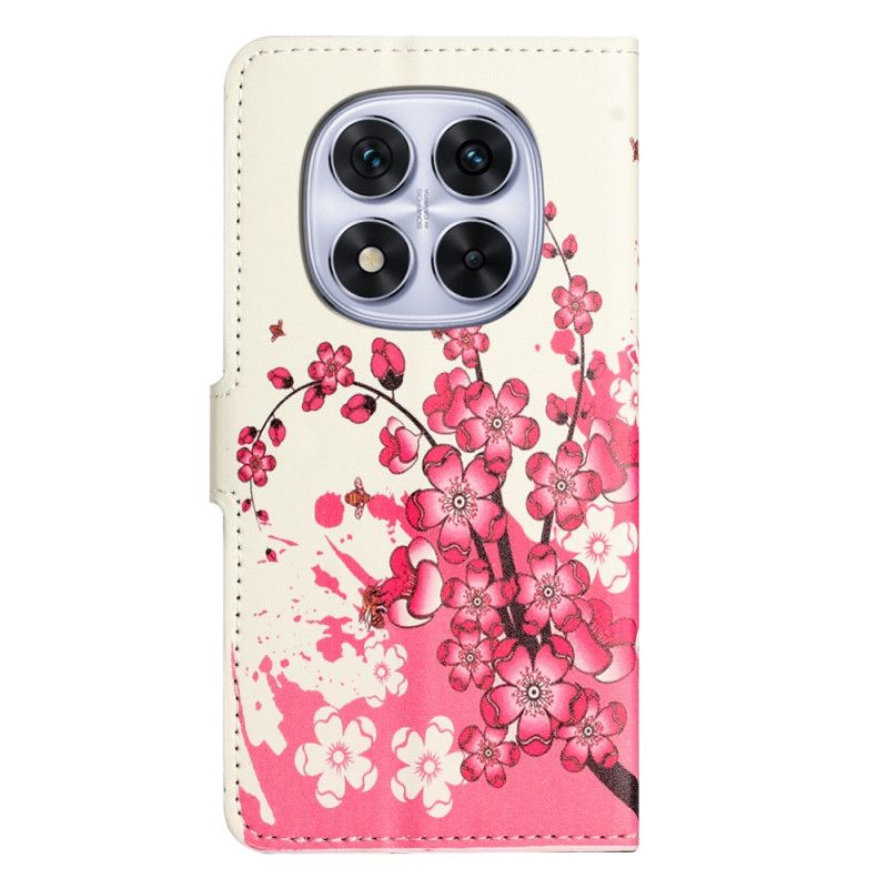 Flip Cover Xiaomi Redmi Note 15 Pro 5g Blommeblomster