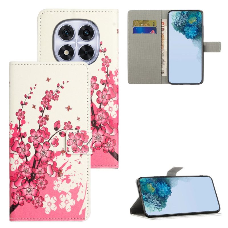 Flip Cover Xiaomi Redmi Note 15 Pro 5g Blommeblomster