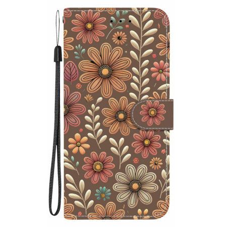 Flip Cover Xiaomi Redmi Note 15 Pro 5g Blomstermønster