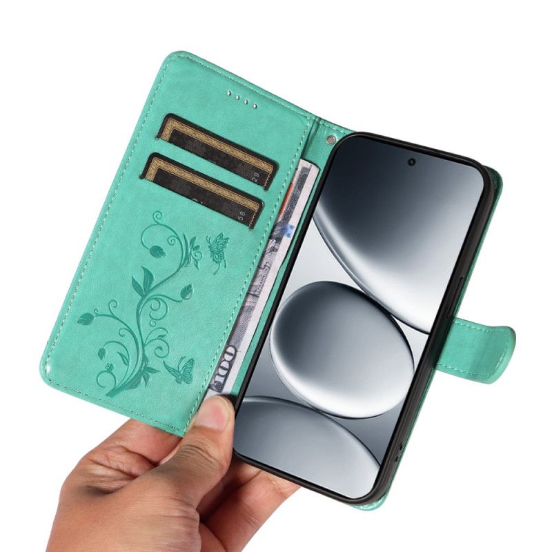 Flip Cover Xiaomi Redmi Note 15 Pro 5g Blomsterprint