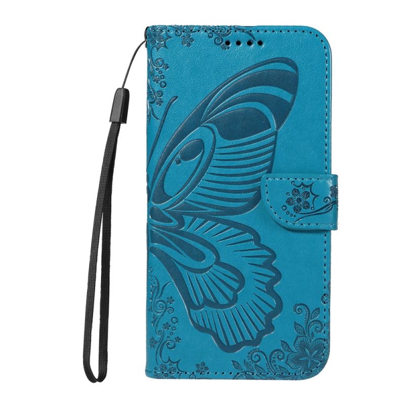 Flip Cover Xiaomi Redmi Note 15 Pro 5g Grafisk Sommerfugl