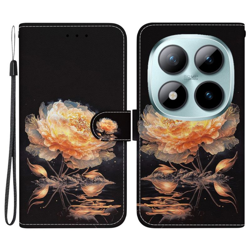 Flip Cover Xiaomi Redmi Note 15 Pro 5g Gylden Pæon