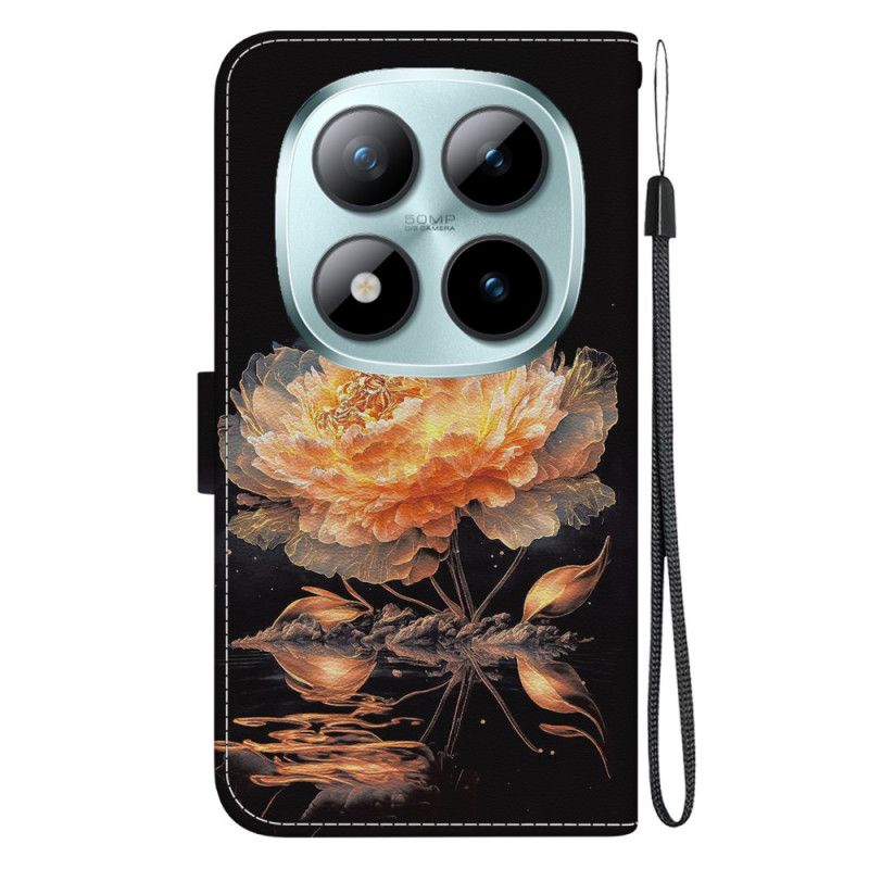 Flip Cover Xiaomi Redmi Note 15 Pro 5g Gylden Pæon